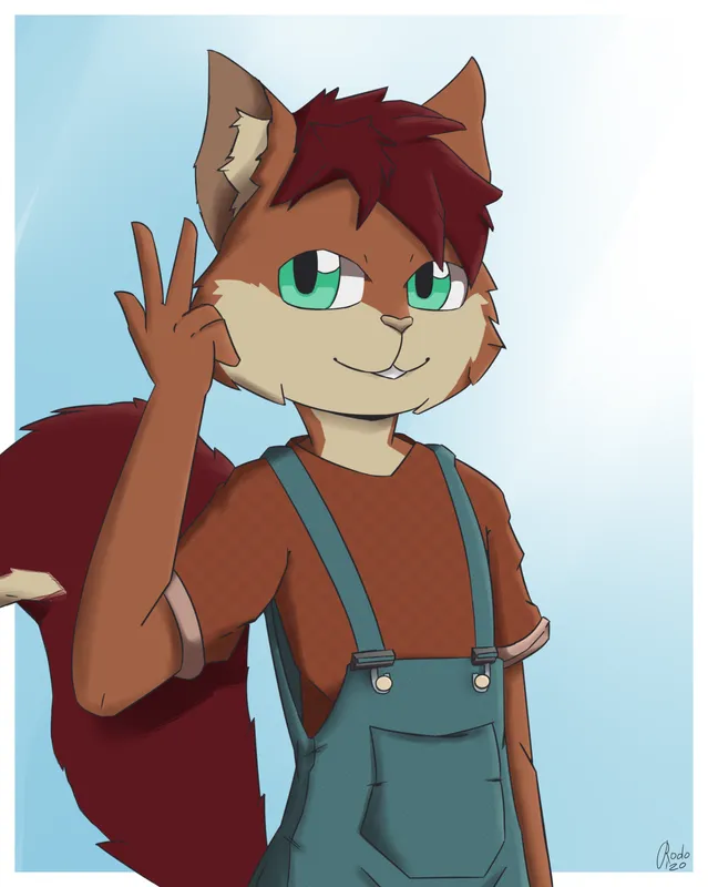 Squirrel - Art Trade